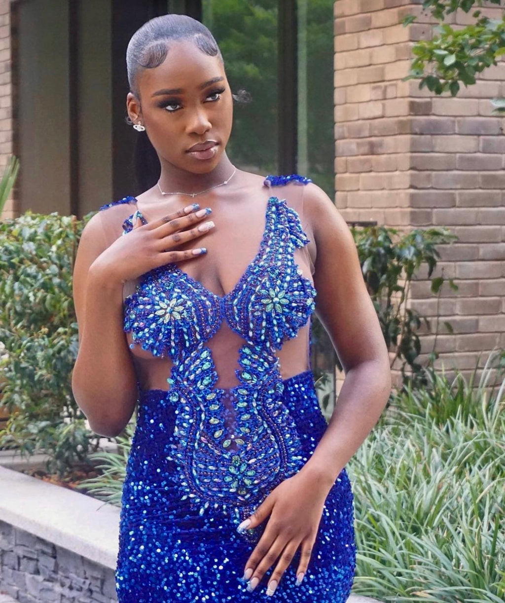 Royal Blue Prom Dress